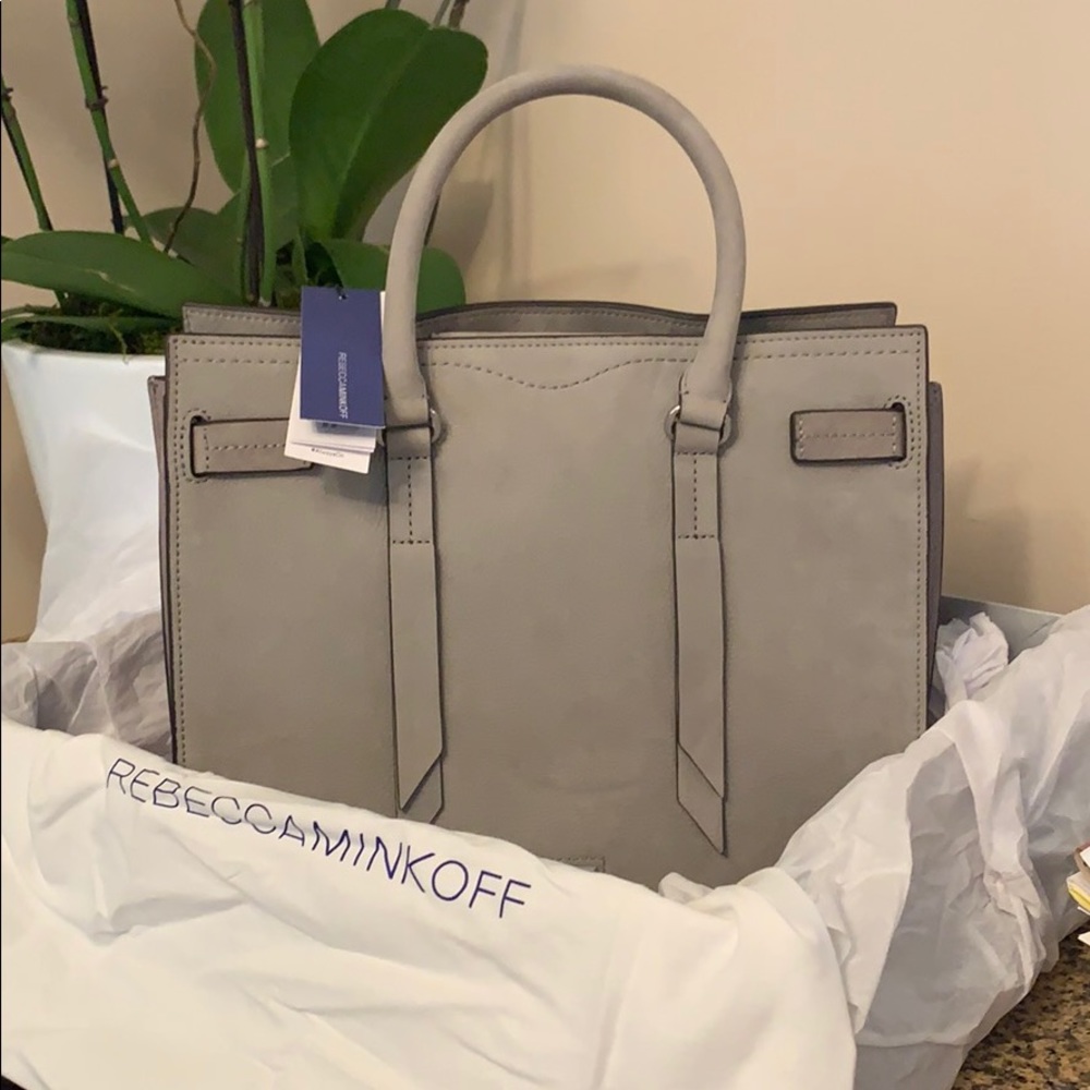Rebecca Minkoff Suede Sherry Satchel Purse